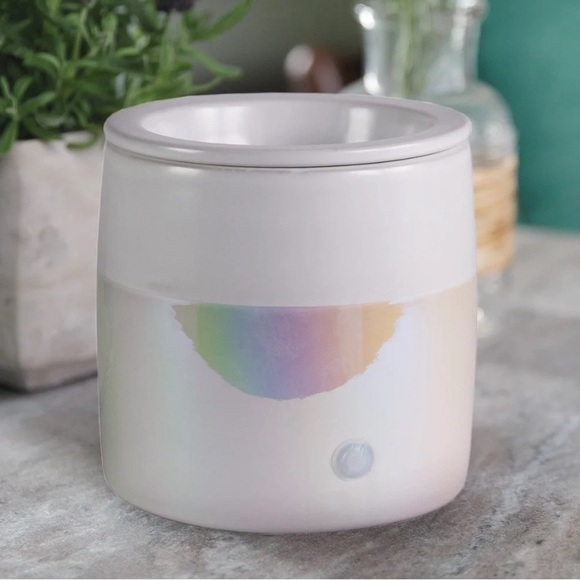 Iridescent Electric Wax Warmer | Includes 1 Wax Melt Tray - Picture 2 of 3